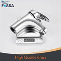 Fossa Taps for Bathroom Sink Chrome Basin Mixer Tap Brass Modern Single Handle Bathroom Faucet FSLF-001